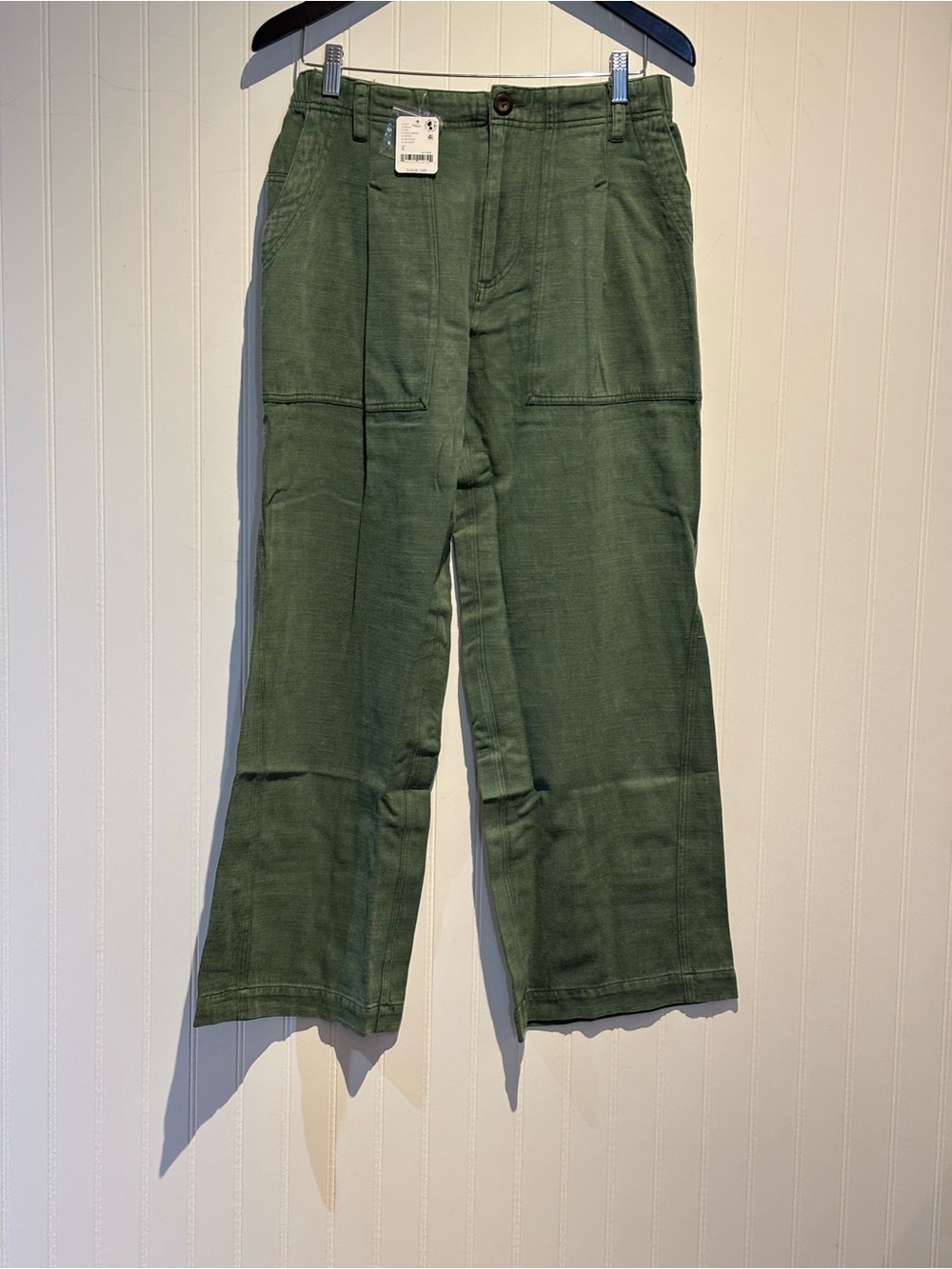 NWT we the free full effect Green Utility Pants - Picture 4 of 7
